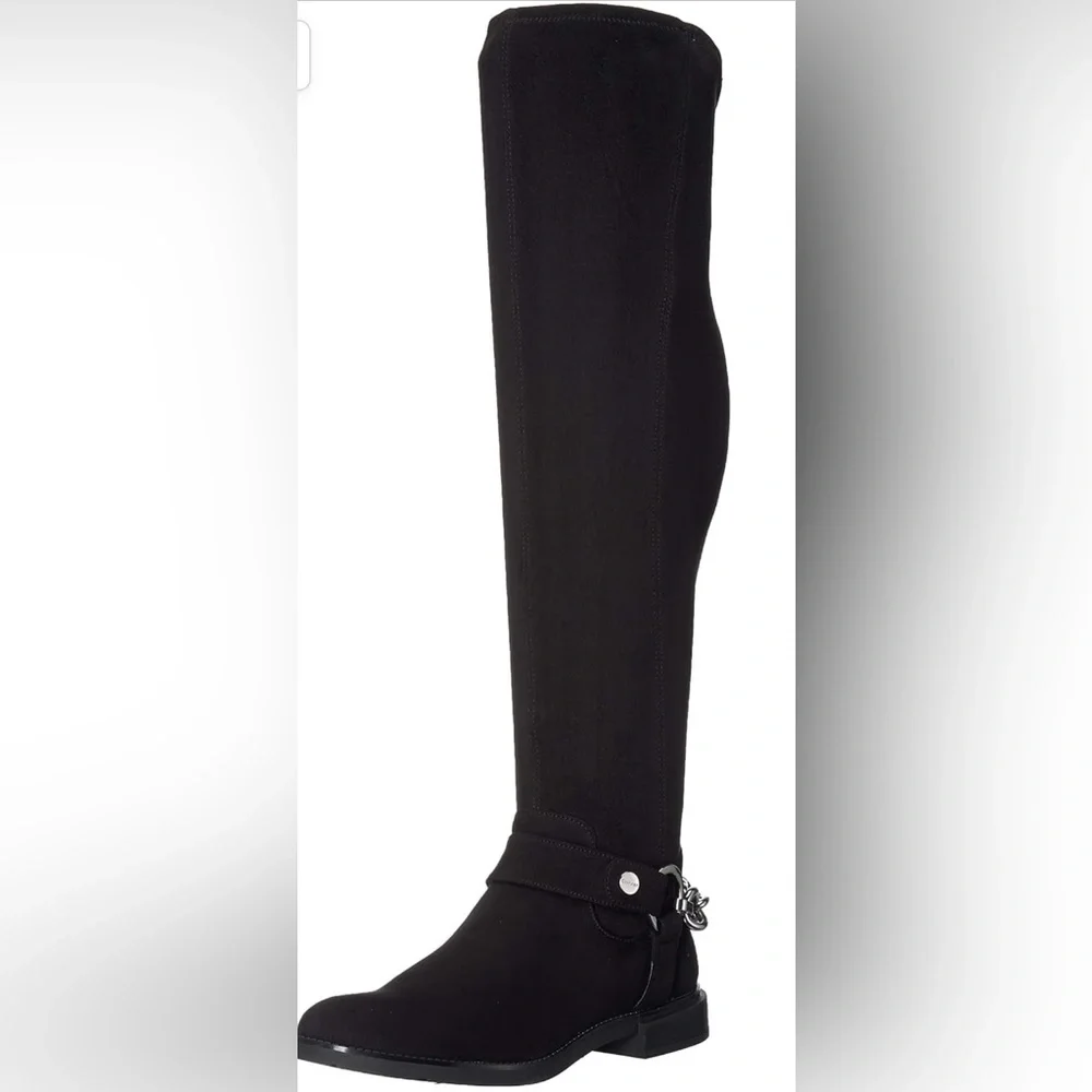 Calvin Klein Women's Akia Over-The-Knee Boot Faux Suede Size 6 M New in Box.